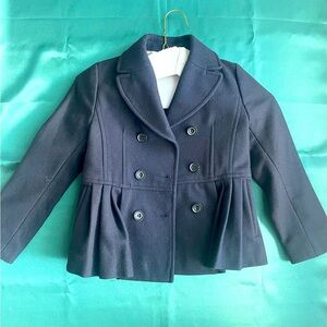 Burberry girls peacoat